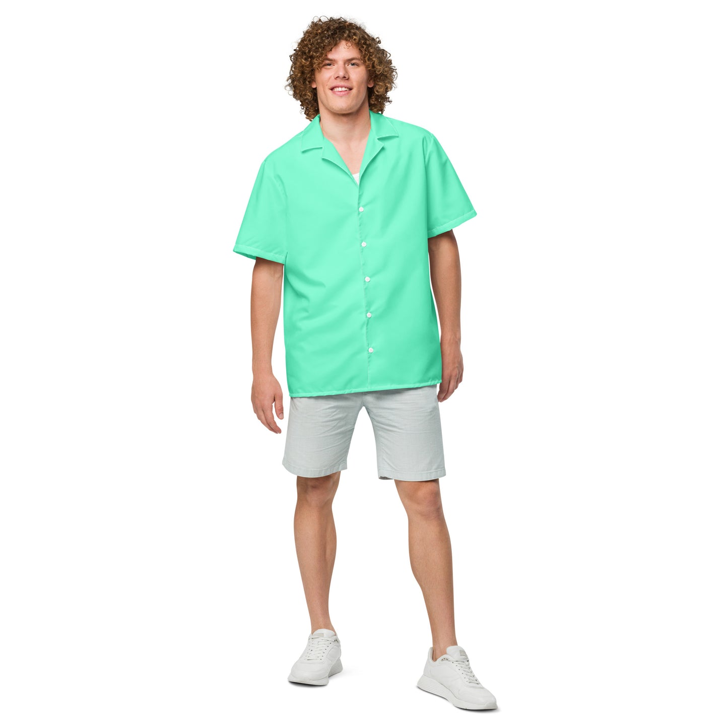 Aqua Sky button shirt - Tropical Seas Clothing 