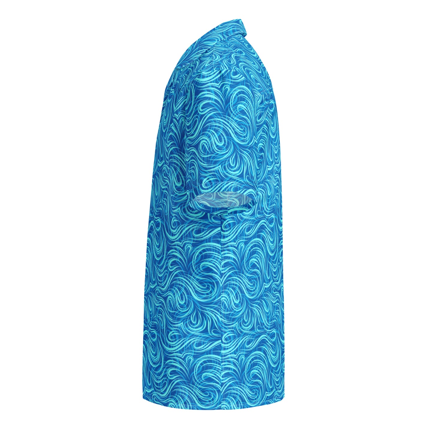 Tsunami Island Party Button Down Hawaiian Shirt - Sustainable Casual Beach Shirts from Tropical Seas Clothing