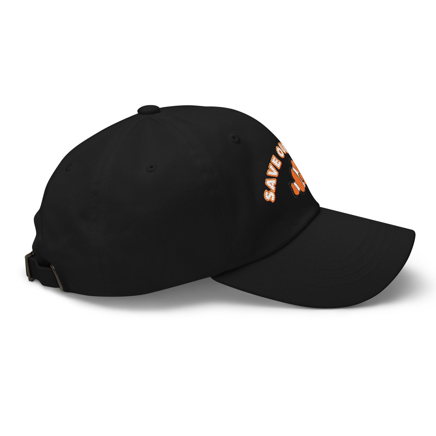 Save Our Seas Clownfish Dad hat: Pulls 4 pounds of ocean plastic! - Sustainable Hats from Tropical Seas Clothing