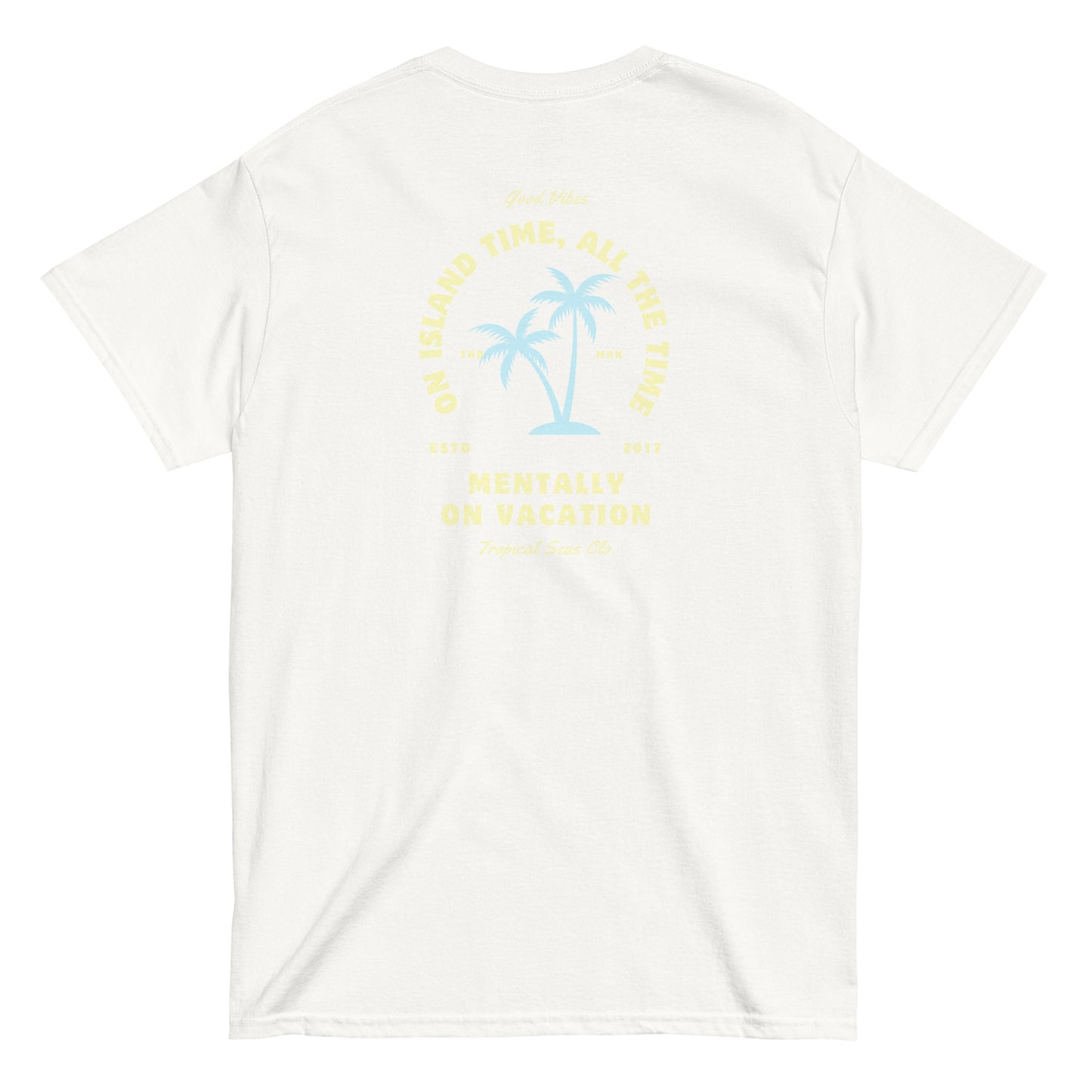 Men's Mental Beach Vacation classic tee - Sustainable T-shirt from Tropical Seas Clothing