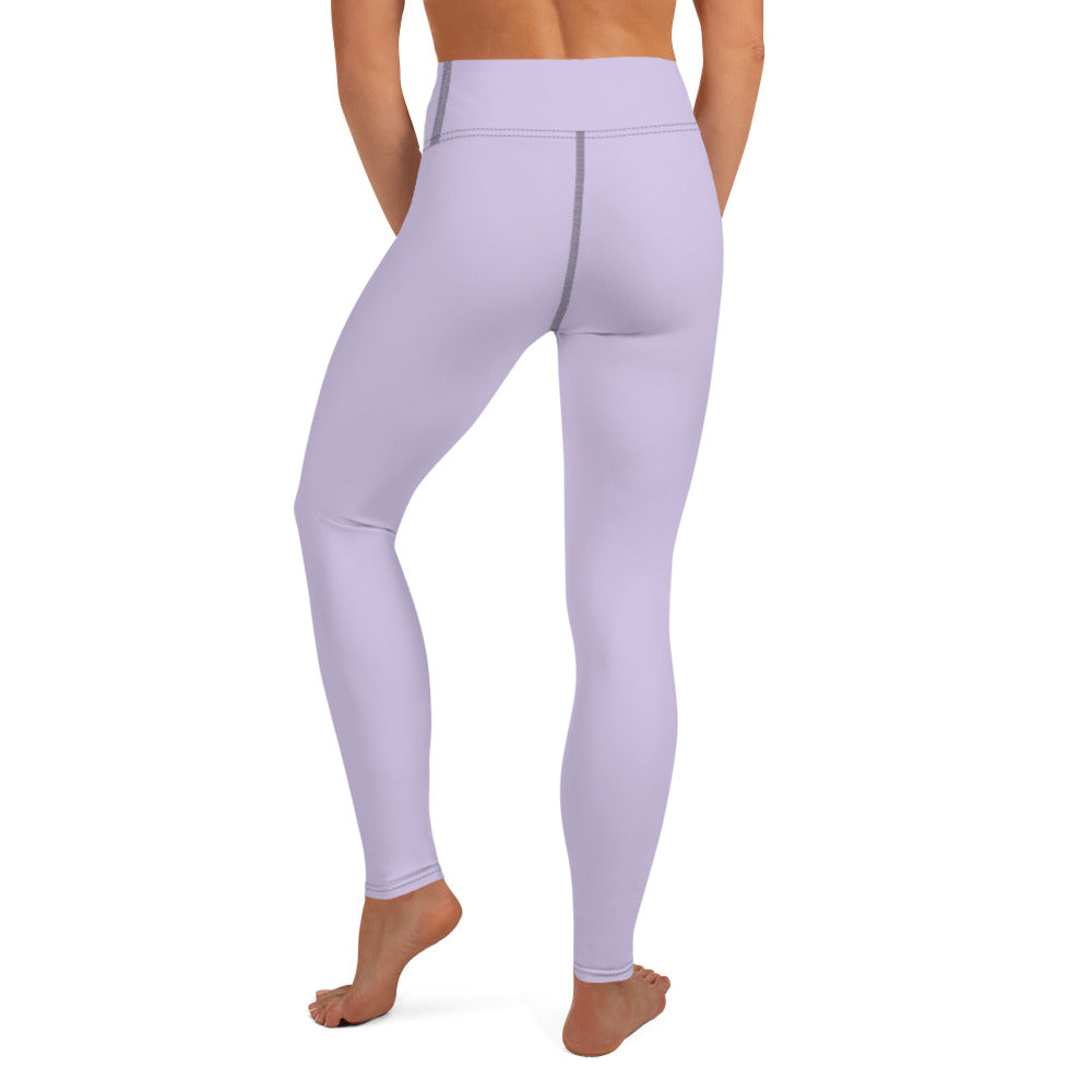 Women's Tropical Purple Sunset Yoga Leggings - Sustainable Activewear from Tropical Seas Clothing