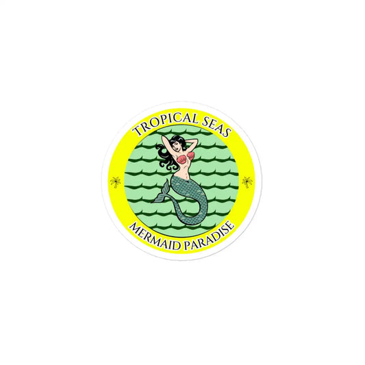 Mermaid Paradise stickers - Tropical Seas Clothing 