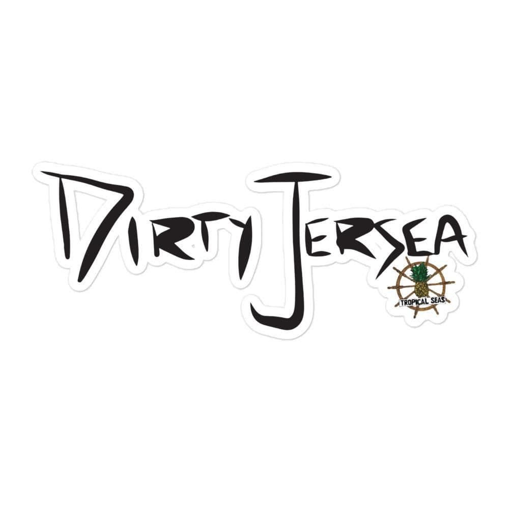 Dirty Jersea stickers - Sustainable Decorative Stickers from Tropical Seas Clothing