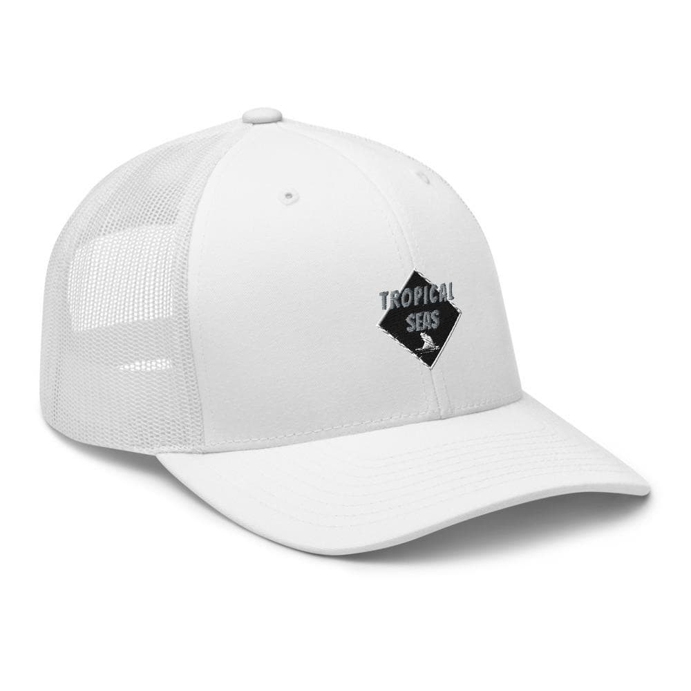 Tropical Seas Shark Fin Trucker Hat - Sustainable Hats from Tropical Seas Clothing