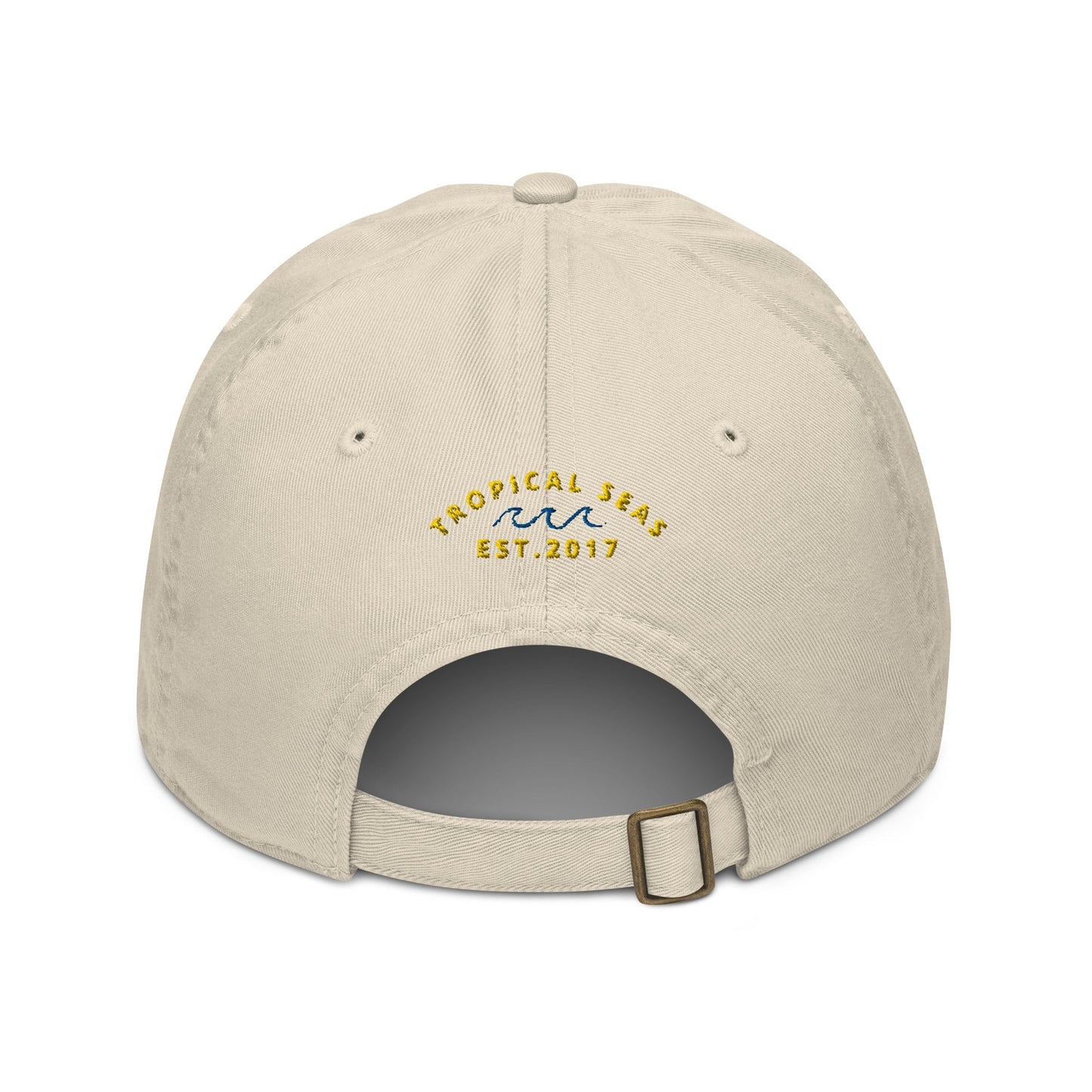 World Wide Good Vibes Organic dad hat - Sustainable Hats from Tropical Seas Clothing
