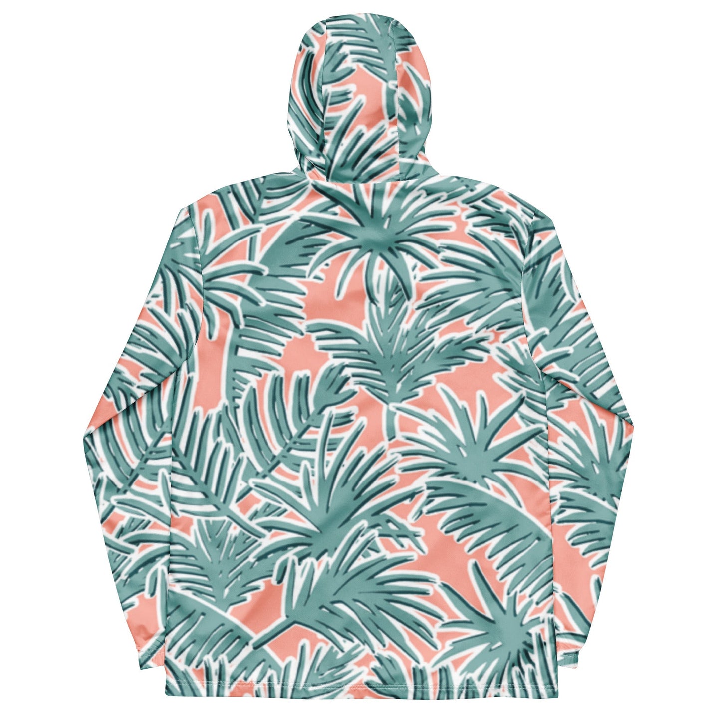 Men’s Tropical Palm Beach Windbreaker - Sustainable Jacket from Tropical Seas Clothing