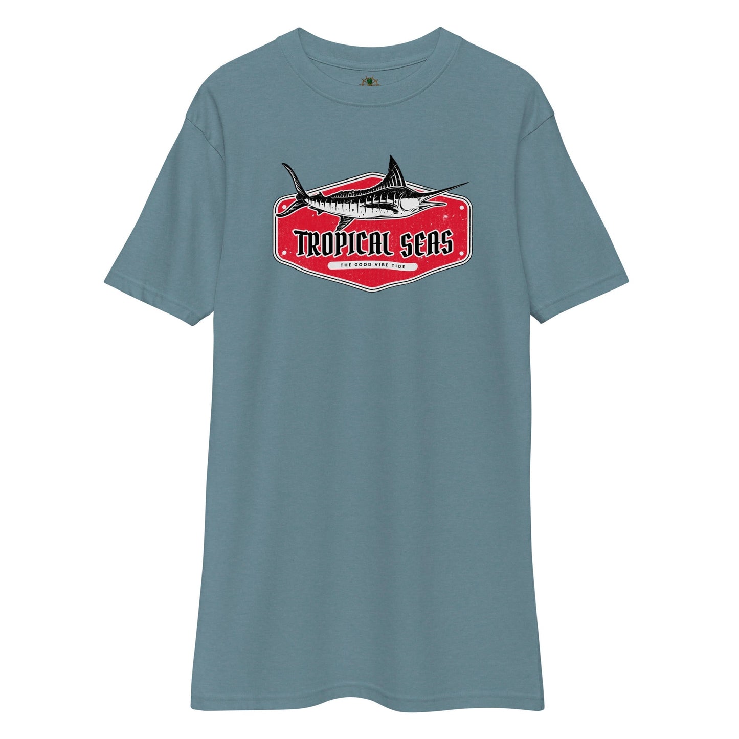 Men's Tropical Mighty Marlin Fishing t-shirt - Tropical Seas Clothing 