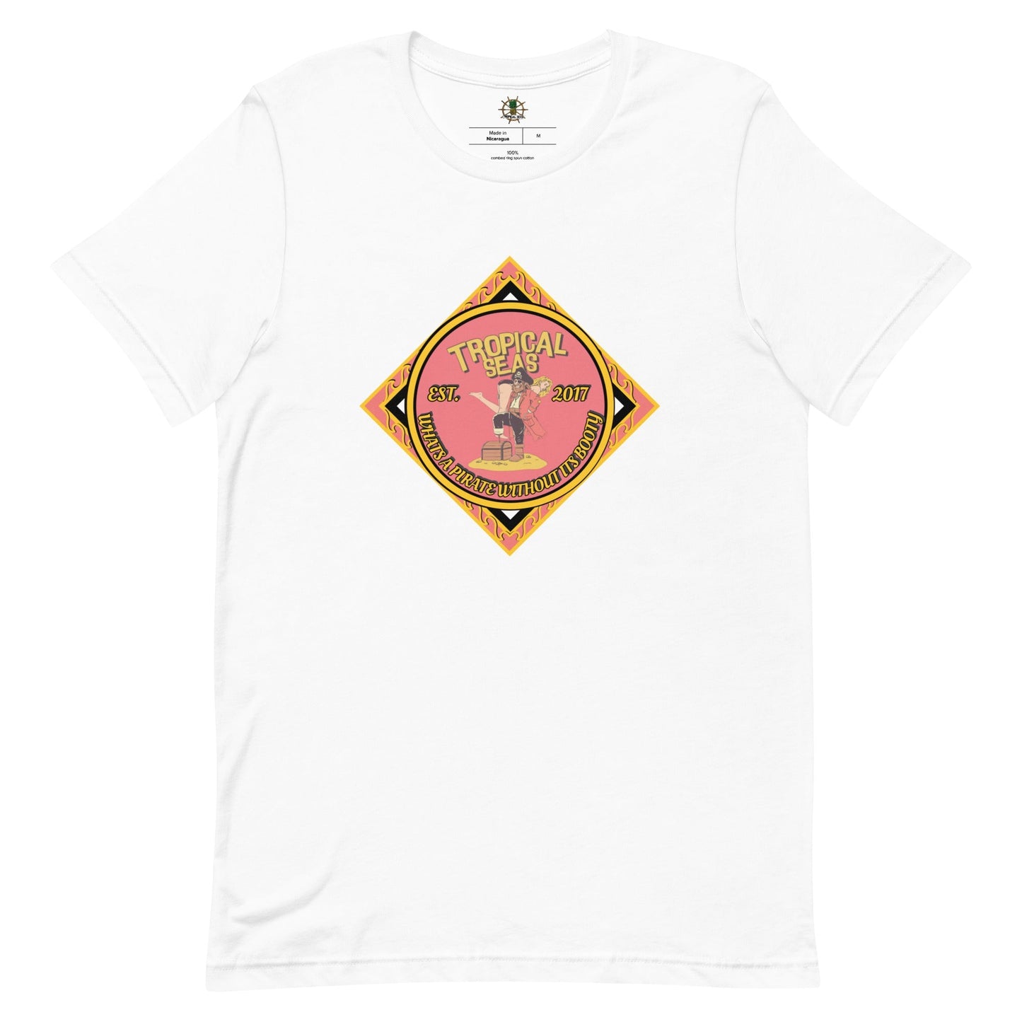 Men's Pirates Booty T-shirt - Sustainable Shirts & Tops from Tropical Seas Clothing