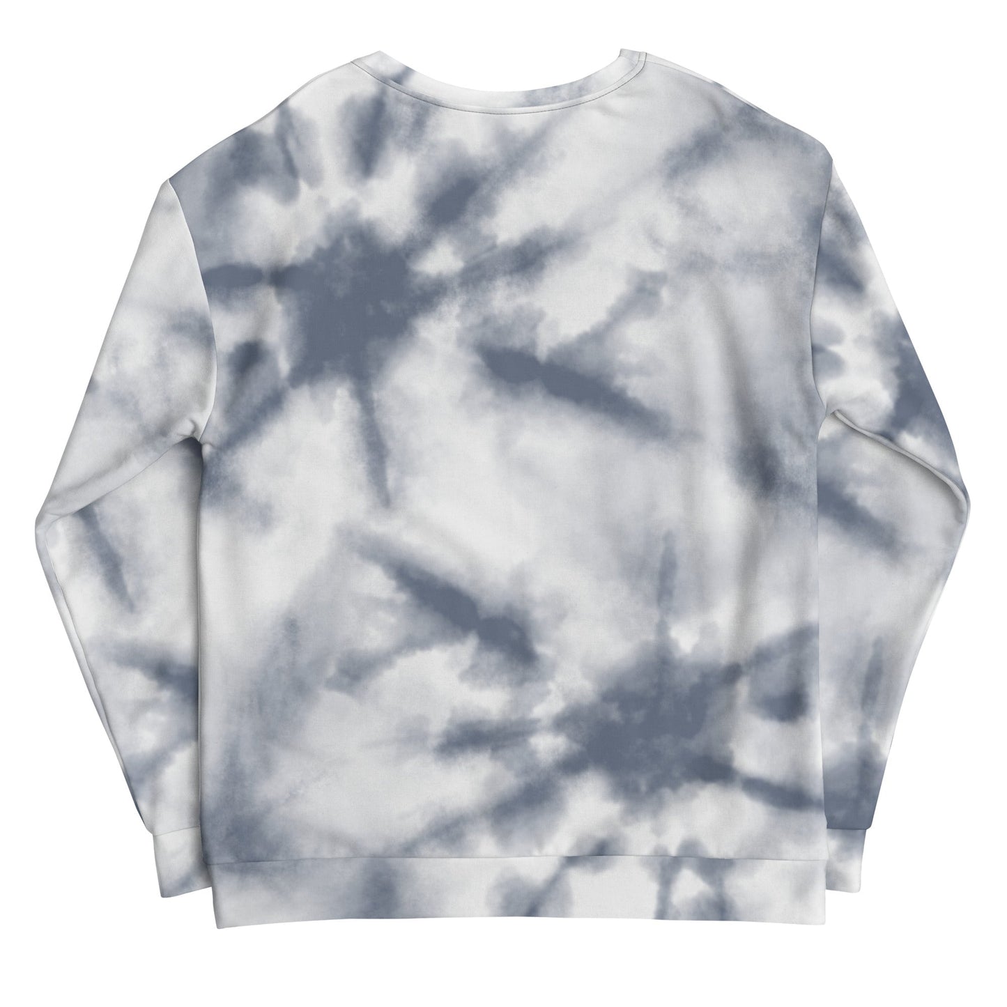 Grey Tie-Dye Vibe Tropical Sweatshirt - Sustainable Sweatshirt from Tropical Seas Clothing
