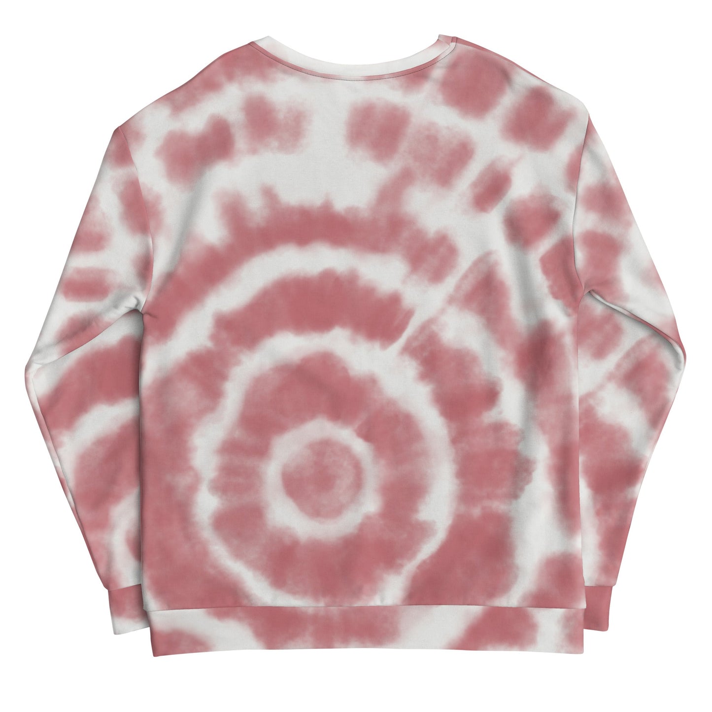 Red Tie-Dye Vibe Tropical Sweatshirt - Sustainable Sweatshirt from Tropical Seas Clothing