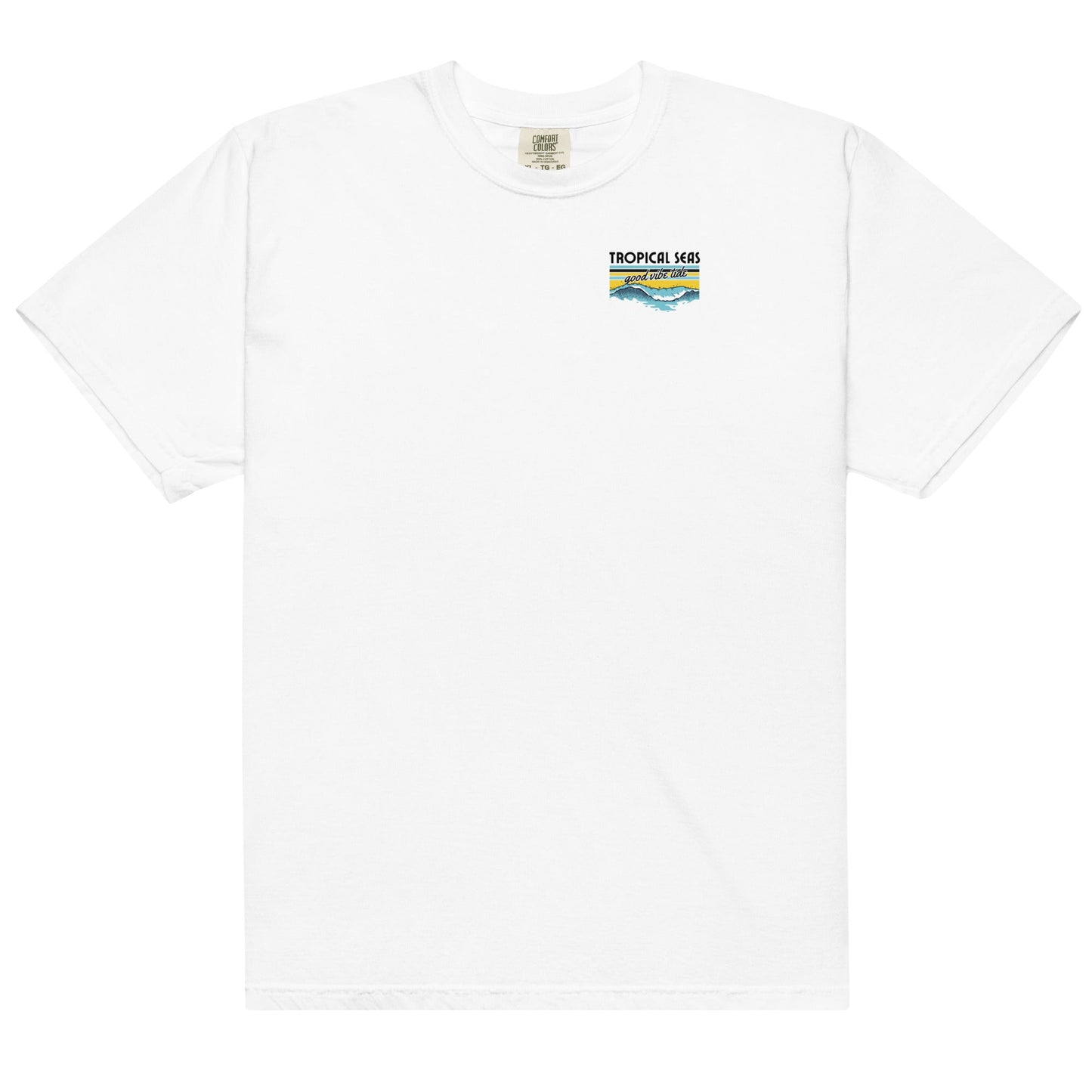 Men’s Premium Wave Heavyweight T-shirt - Sustainable T-shirt from Tropical Seas Clothing