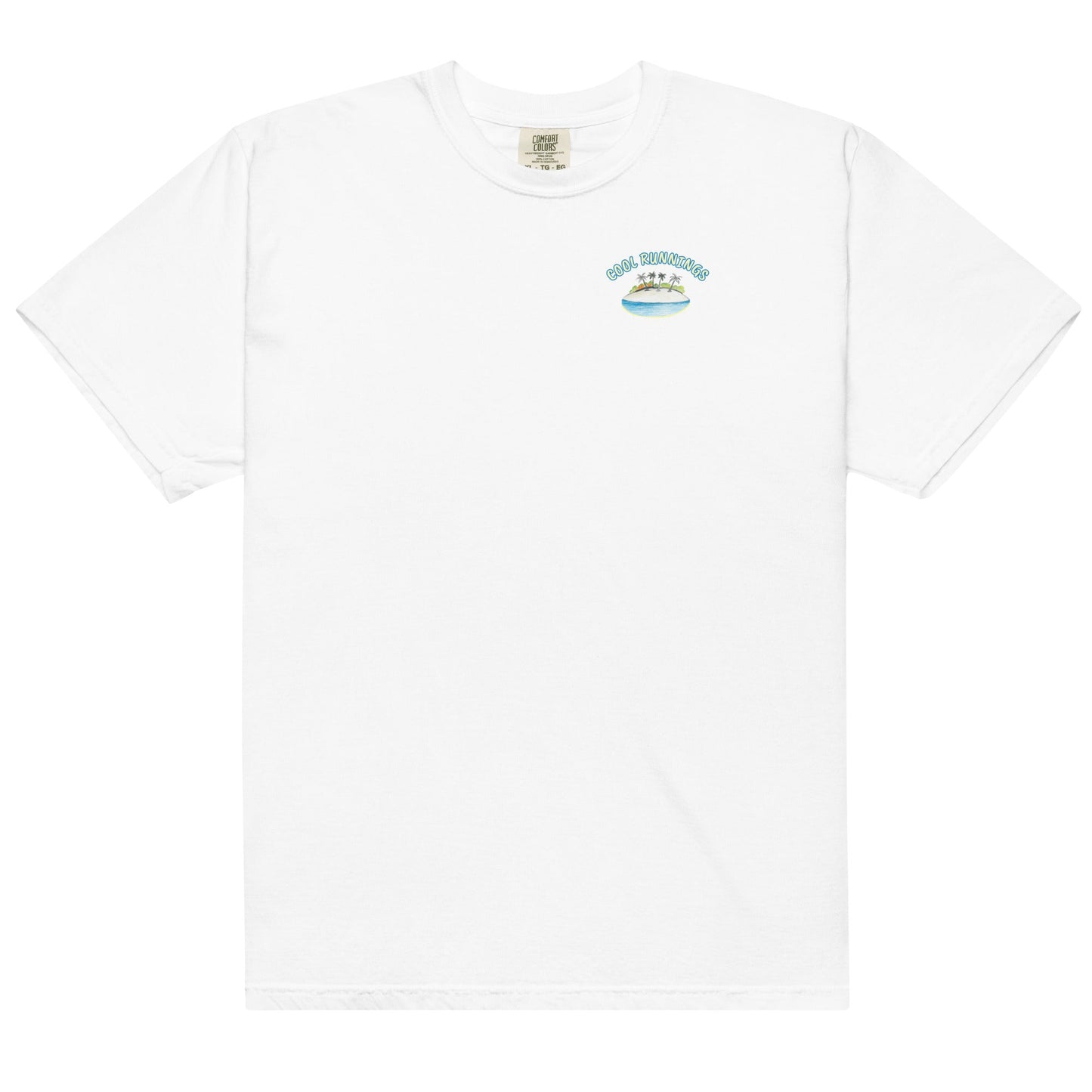 Men’s Cool Runnings Heavyweight t-shirt - Sustainable T-shirt from Tropical Seas Clothing