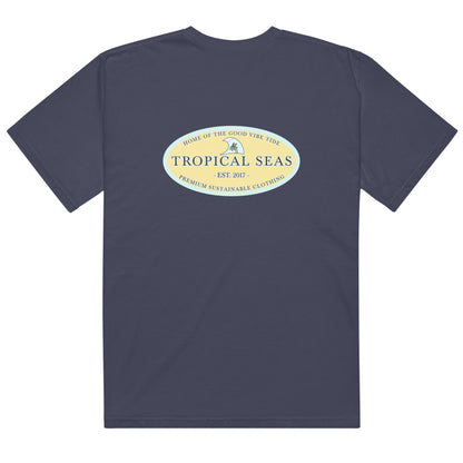 Men’s Dreamland heavyweight t-shirt - Tropical Seas Clothing 