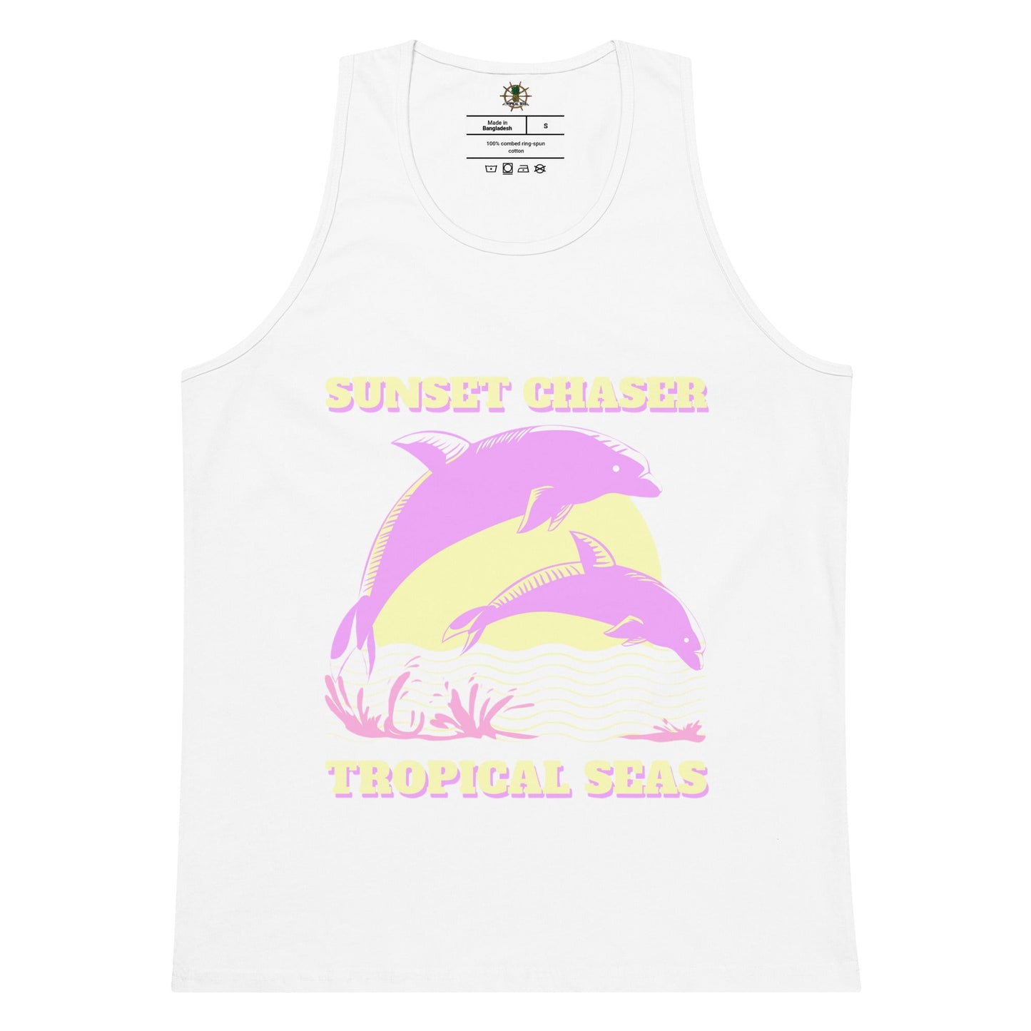 Men’s Premium Sunset Chaser Tank Top - Sustainable Tank Top from Tropical Seas Clothing