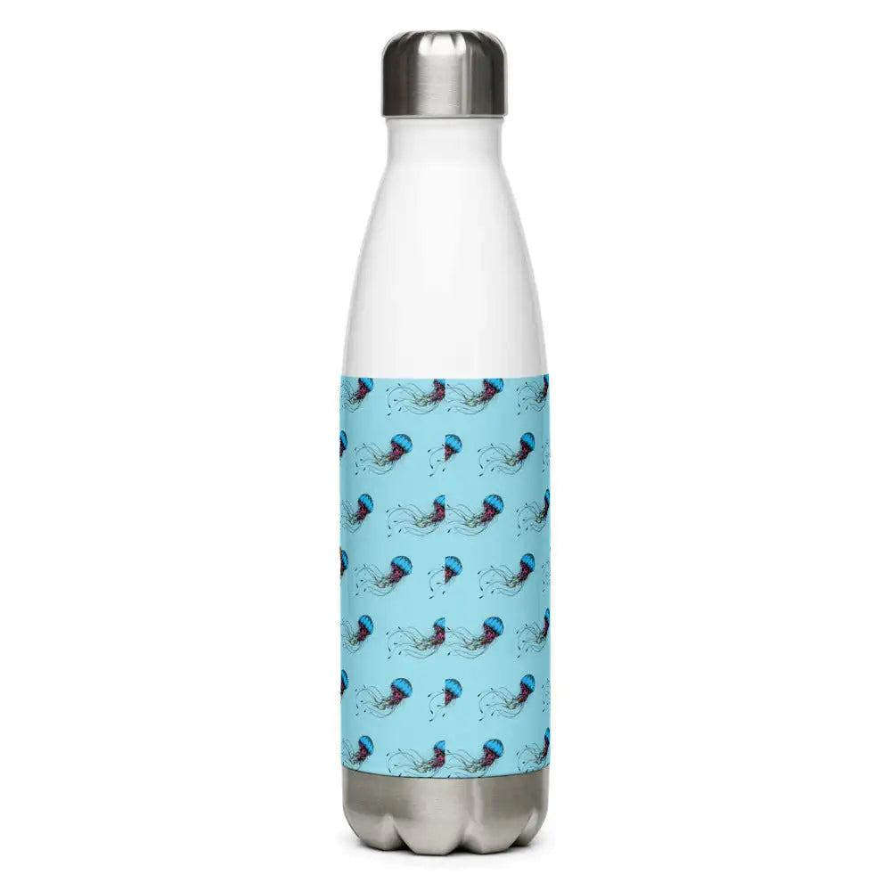 Tropical Seas Jellyfish Stainless Steel Water Bottle - Sustainable Water Bottles from Tropical Seas Clothing