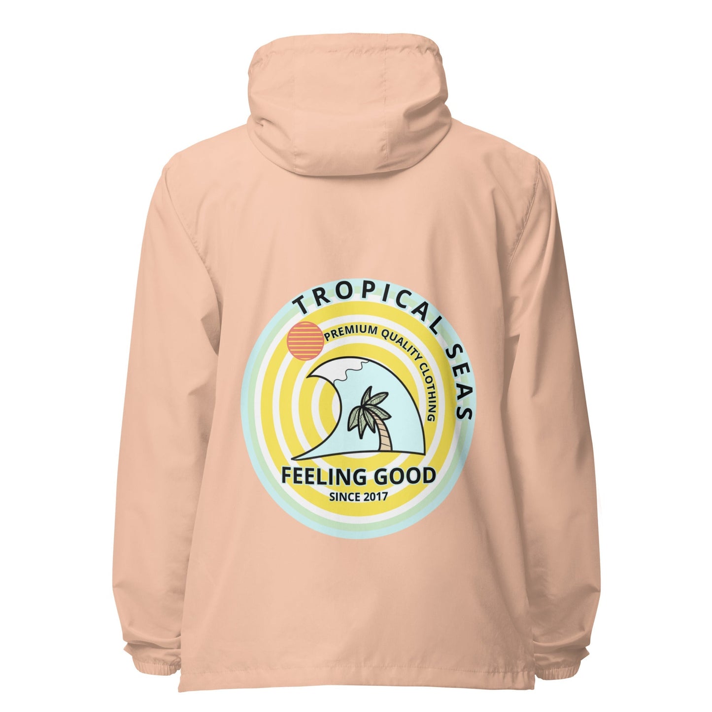 Women's Lightweight Zip Up Dreamland Windbreaker - Sustainable Windbreaker from Tropical Seas Clothing