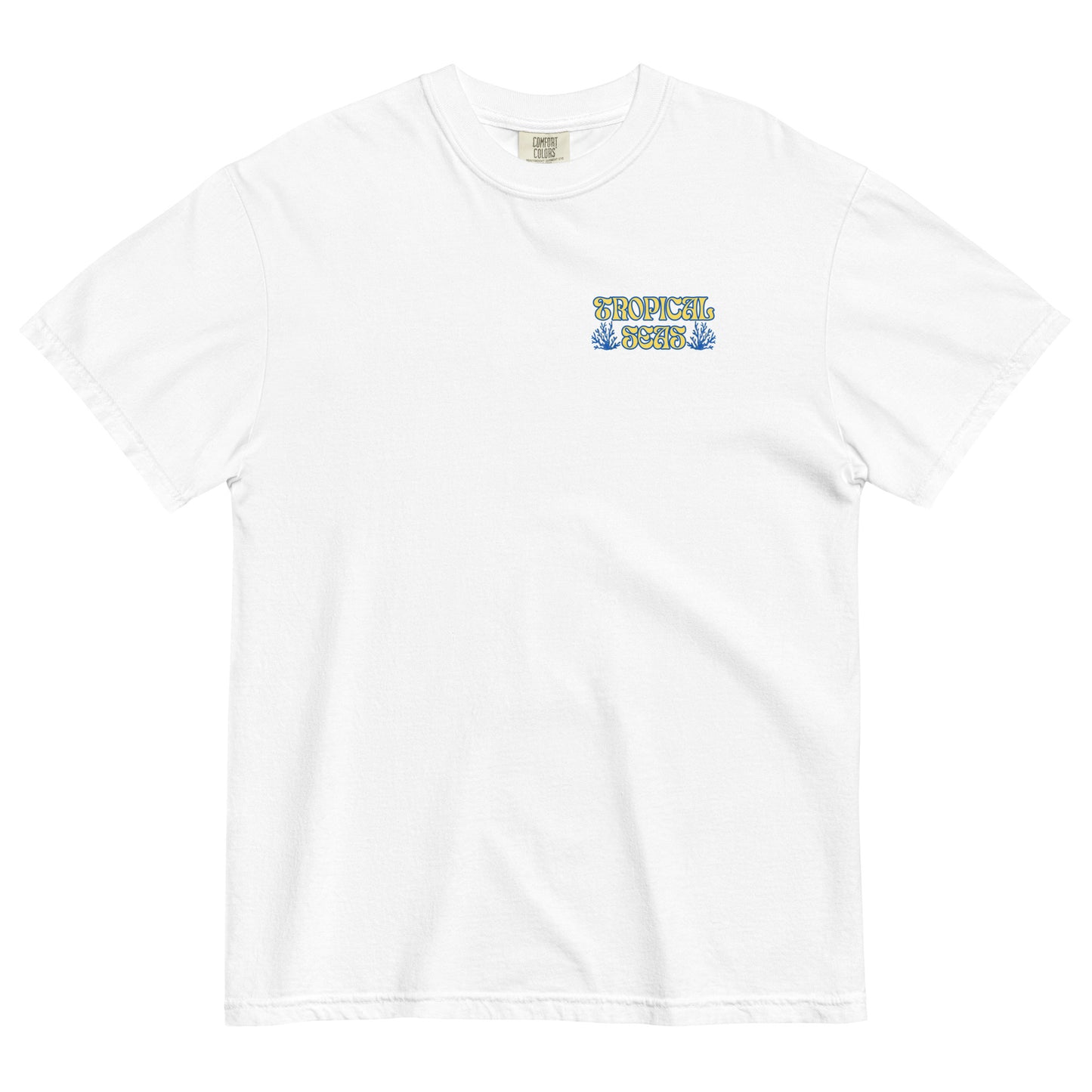 Men’s Save Our Oceans Heavyweight T-shirt - Sustainable T-shirt from Tropical Seas Clothing