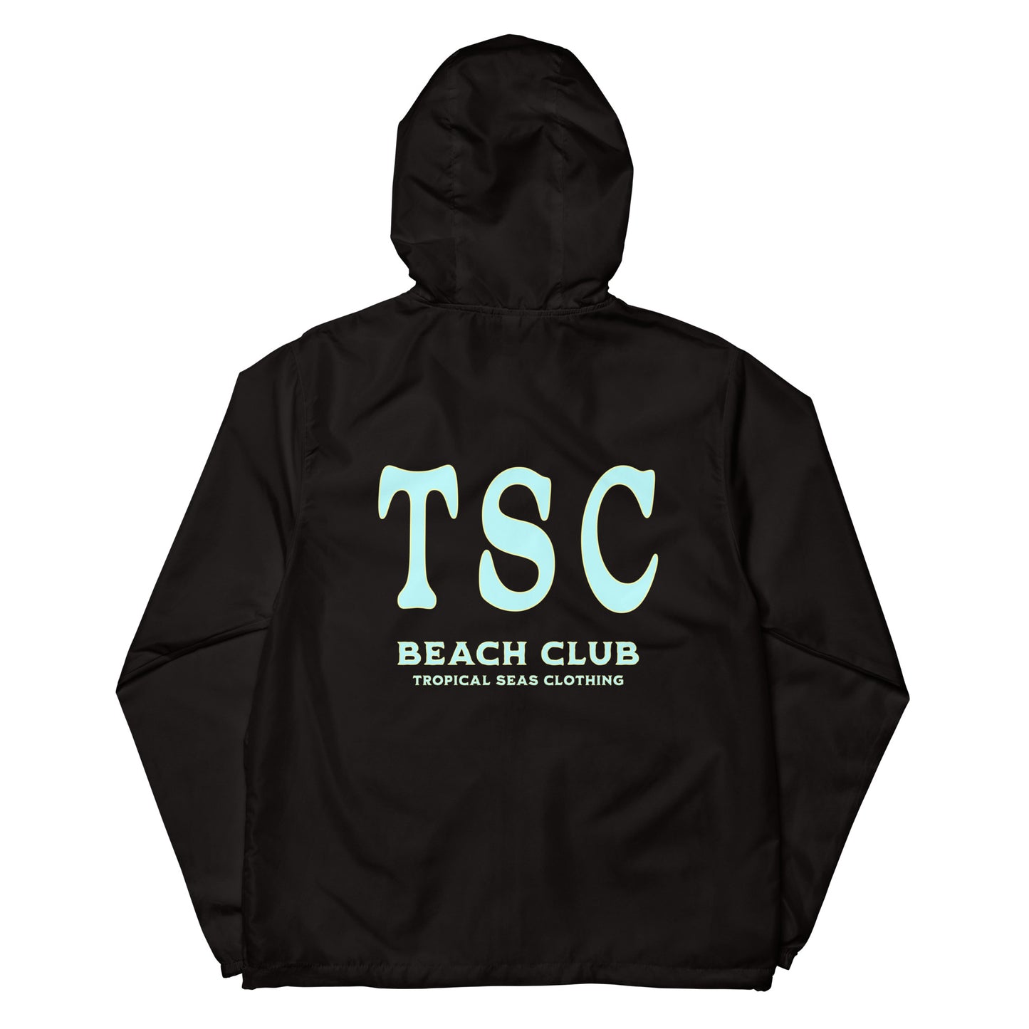 Unisex TSC Beach Club lightweight zip up windbreaker - Sustainable Windbreaker from Tropical Seas Clothing