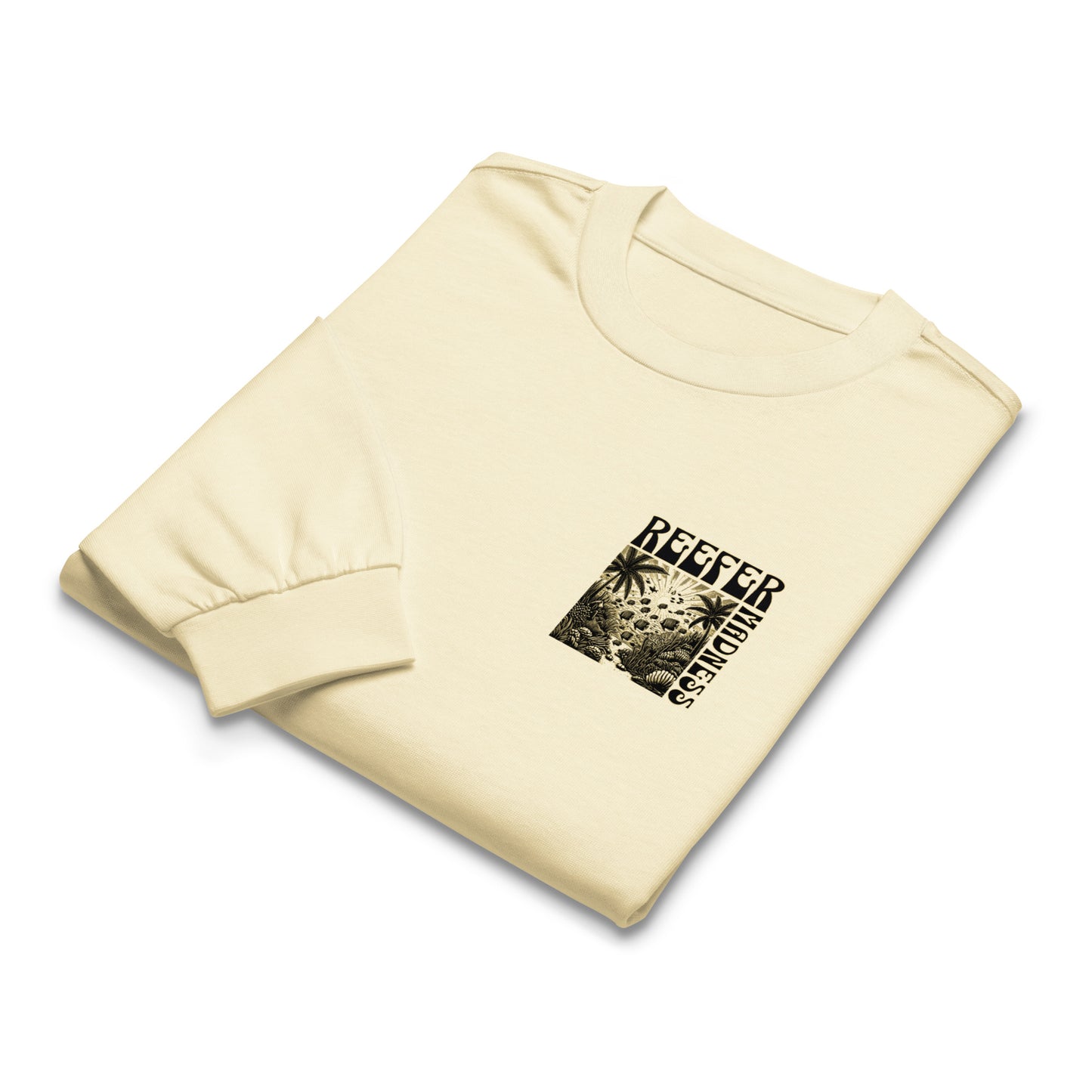 Premium Reefer Madness Heavyweight Long Sleeve Shirt - Sustainable Long Sleeve Shirts from Tropical Seas Clothing