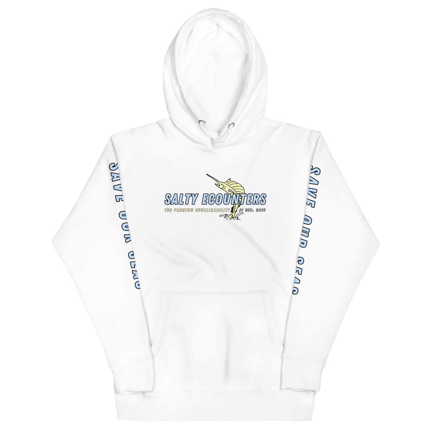 TSC Salty Marlin Hoodie - Sustainable Hoodie from Tropical Seas Clothing
