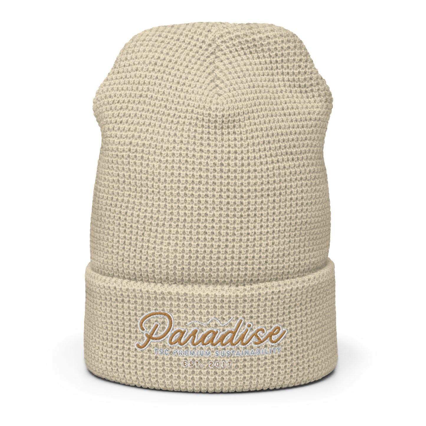 Premium Paradise Waffle Beanie - Sustainable beanie from Tropical Seas Clothing