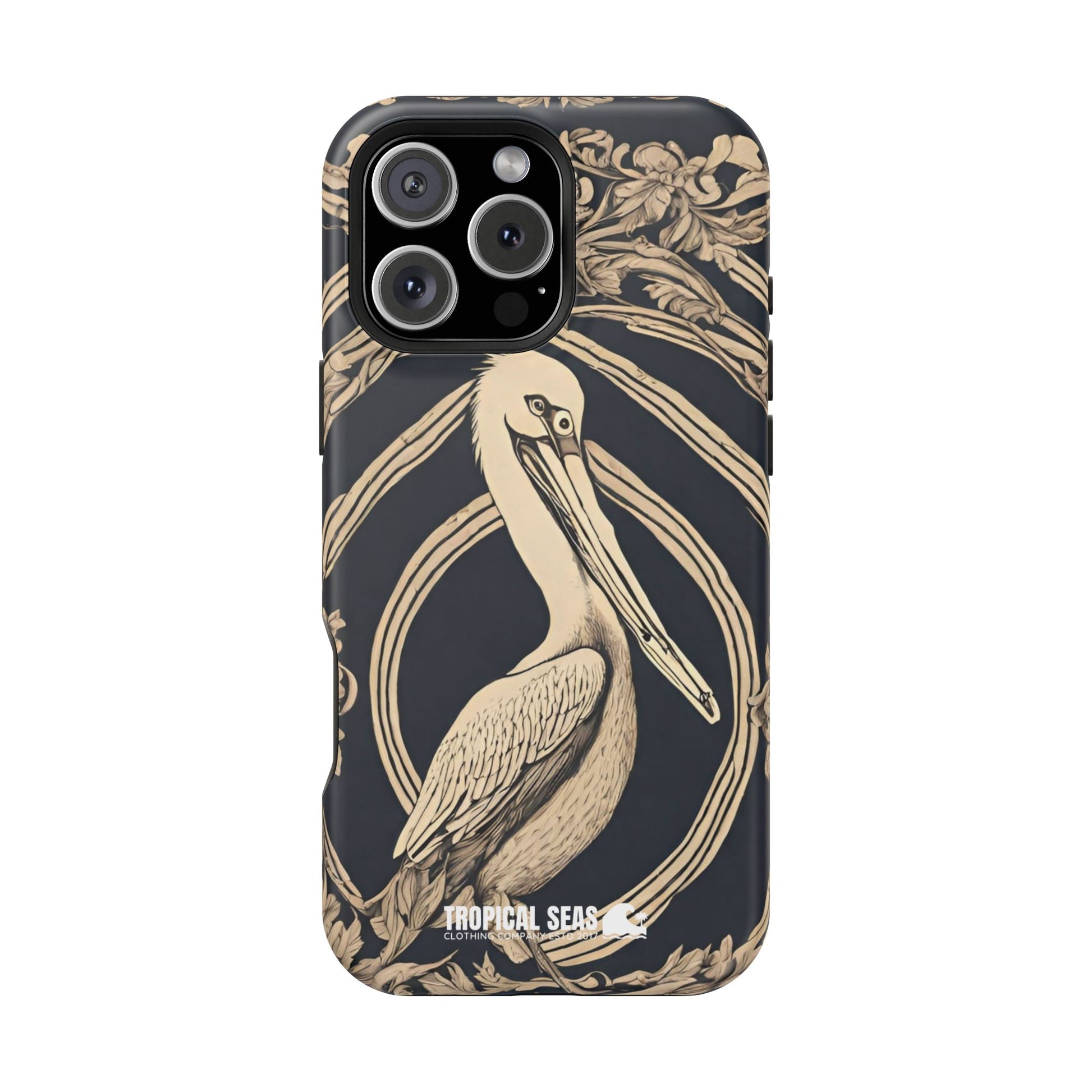 Vintage Pelican - Magnetic Tough Cases - Sustainable Phone Case from Tropical Seas Clothing 