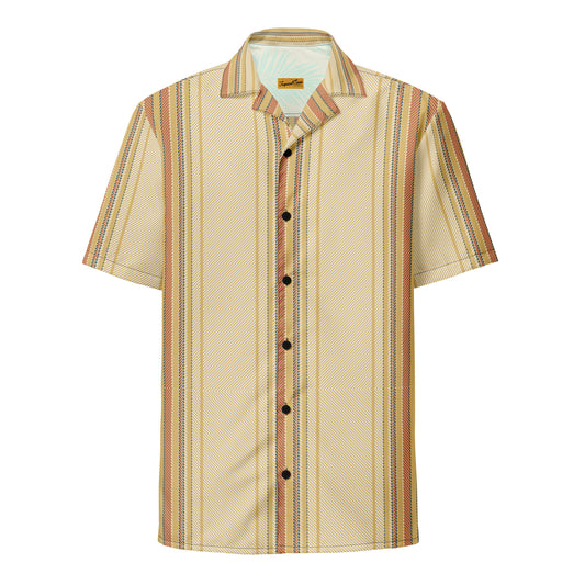 Golden Isles Luxury Performance Button Down Shirt - Sustainable Casual Beach Shirts from Tropical Seas Clothing 