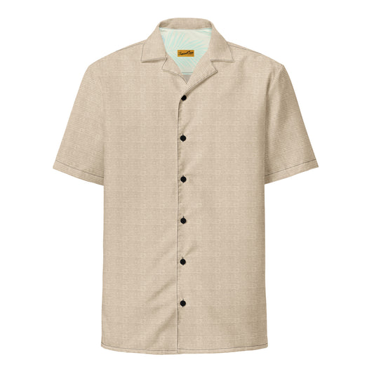 Hampton Bay Luxury Performance Button Down Camp Shirt - Sustainable Casual Beach Shirts from Tropical Seas Clothing 