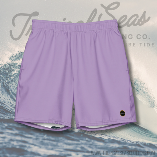 男士紫色 Eco Board 短褲