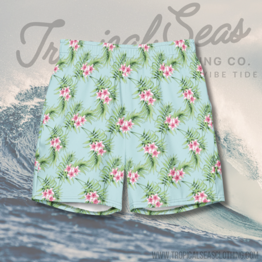 Men's Floral Island Board Shorts
