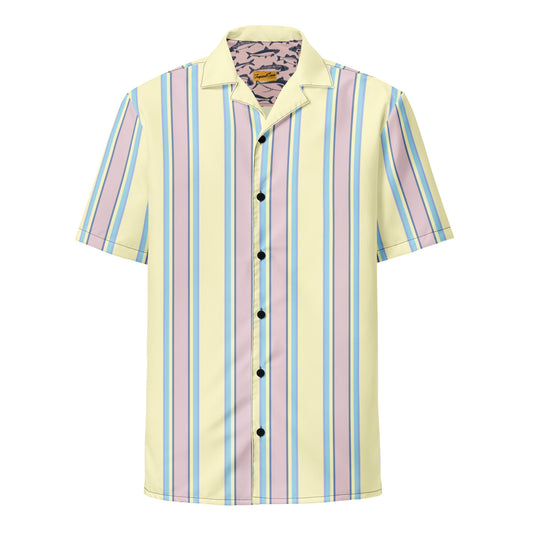 Royal Beach Club Performance Button Down Camp Shirt - Sustainable Casual Beach Shirts from Tropical Seas Clothing 