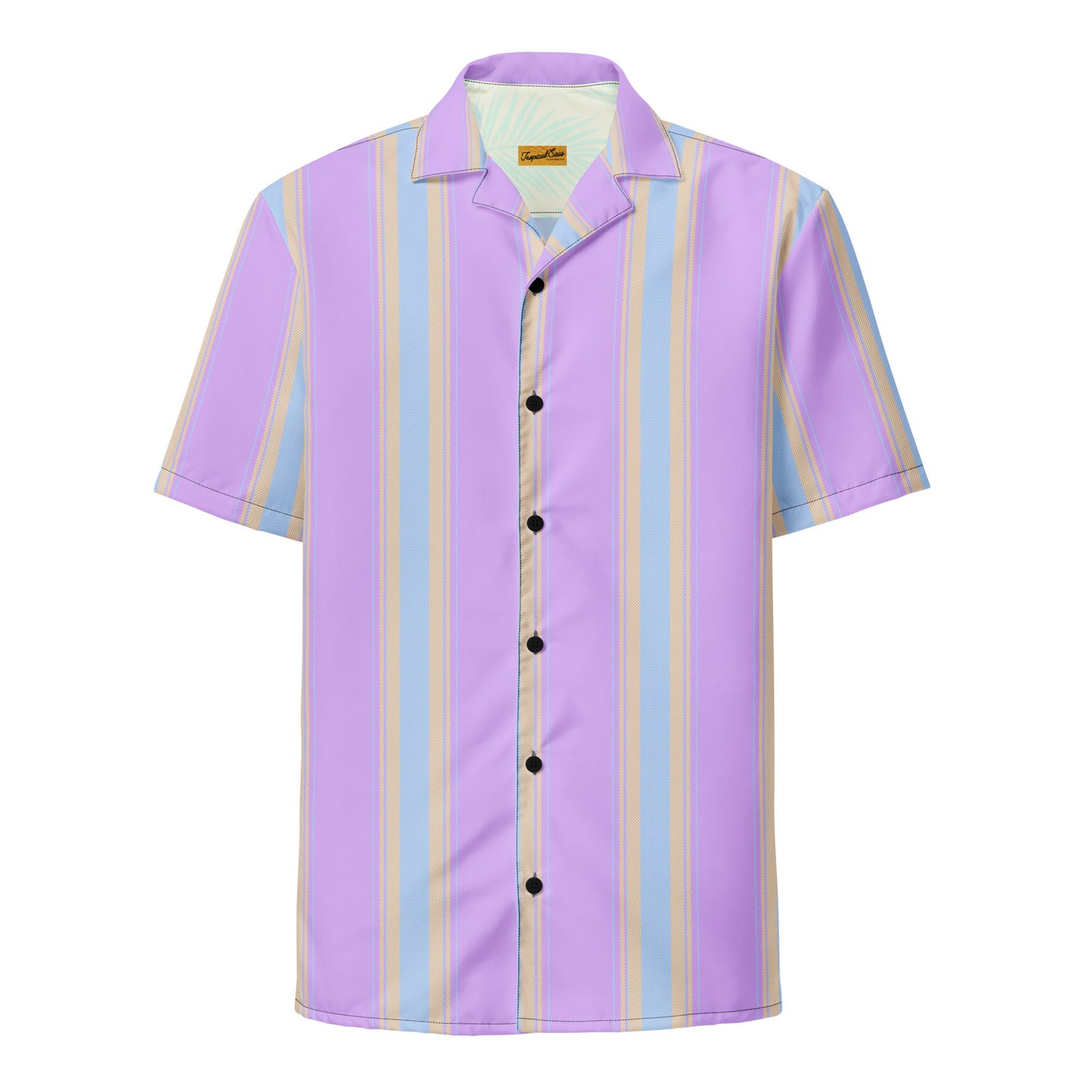 Tropical Aristocracy Performance Button Down Camp Shirt - Sustainable Casual Beach Shirts from Tropical Seas Clothing