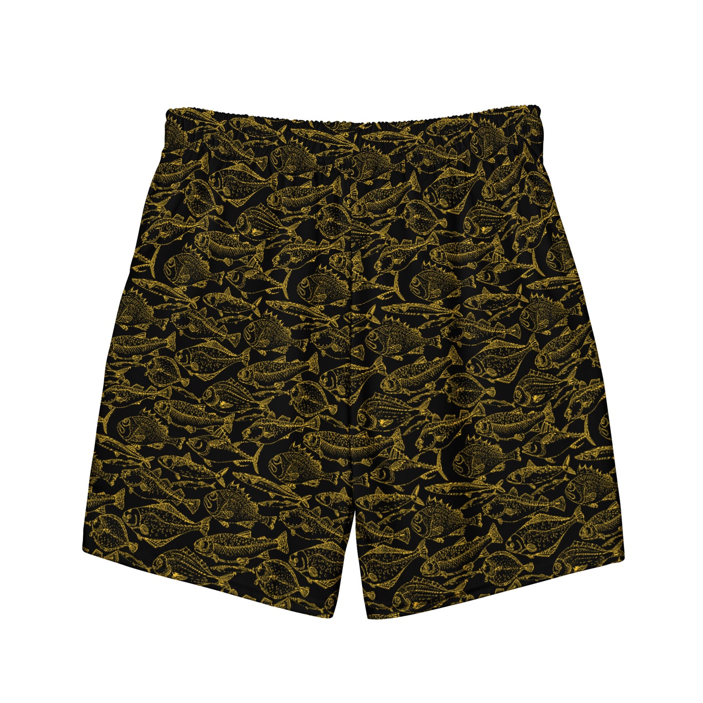 Men's Eco Sea of Gold Riches Swim Trunks - Tropical Seas Clothing 