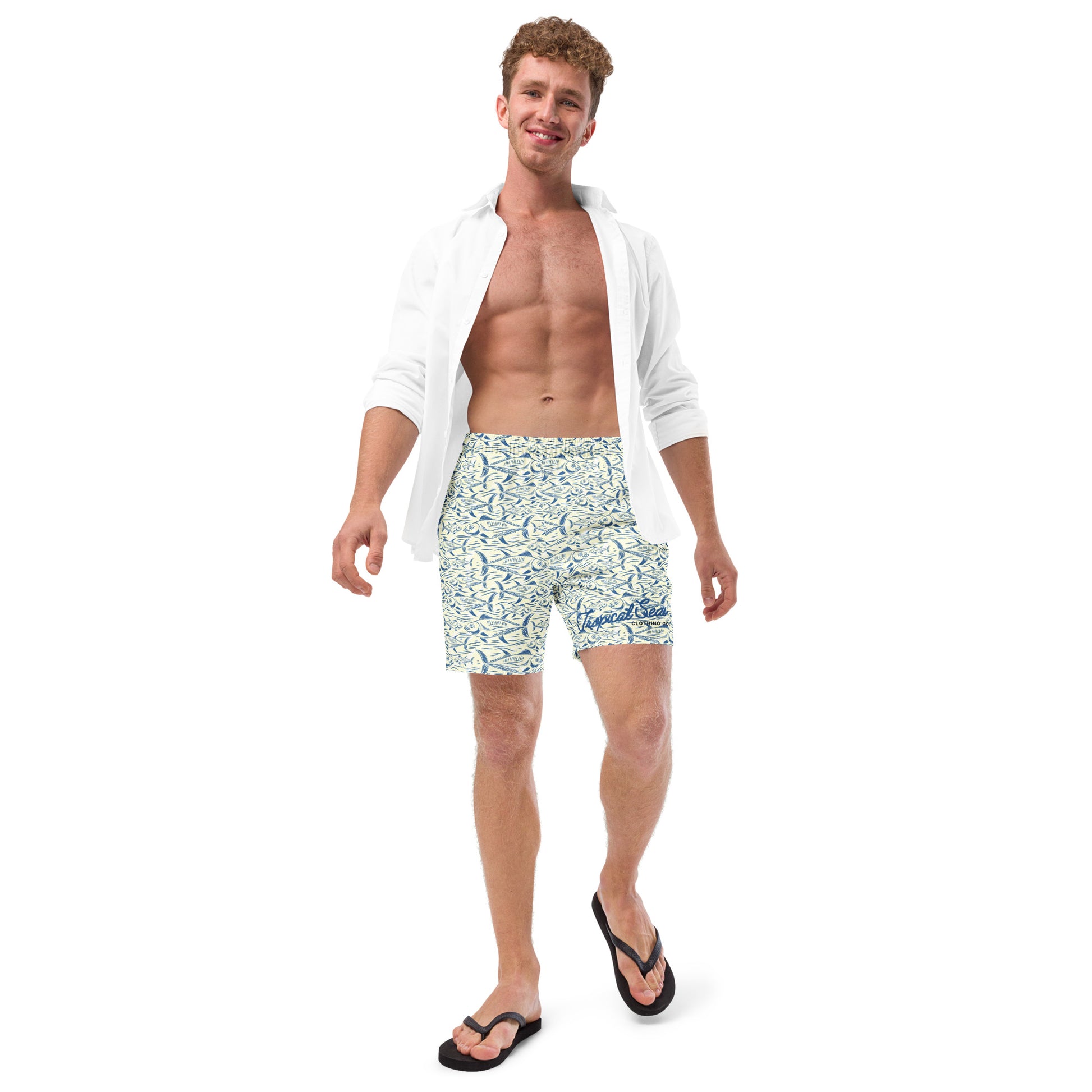 Men's Bonita swim trunks - Tropical Seas Clothing 