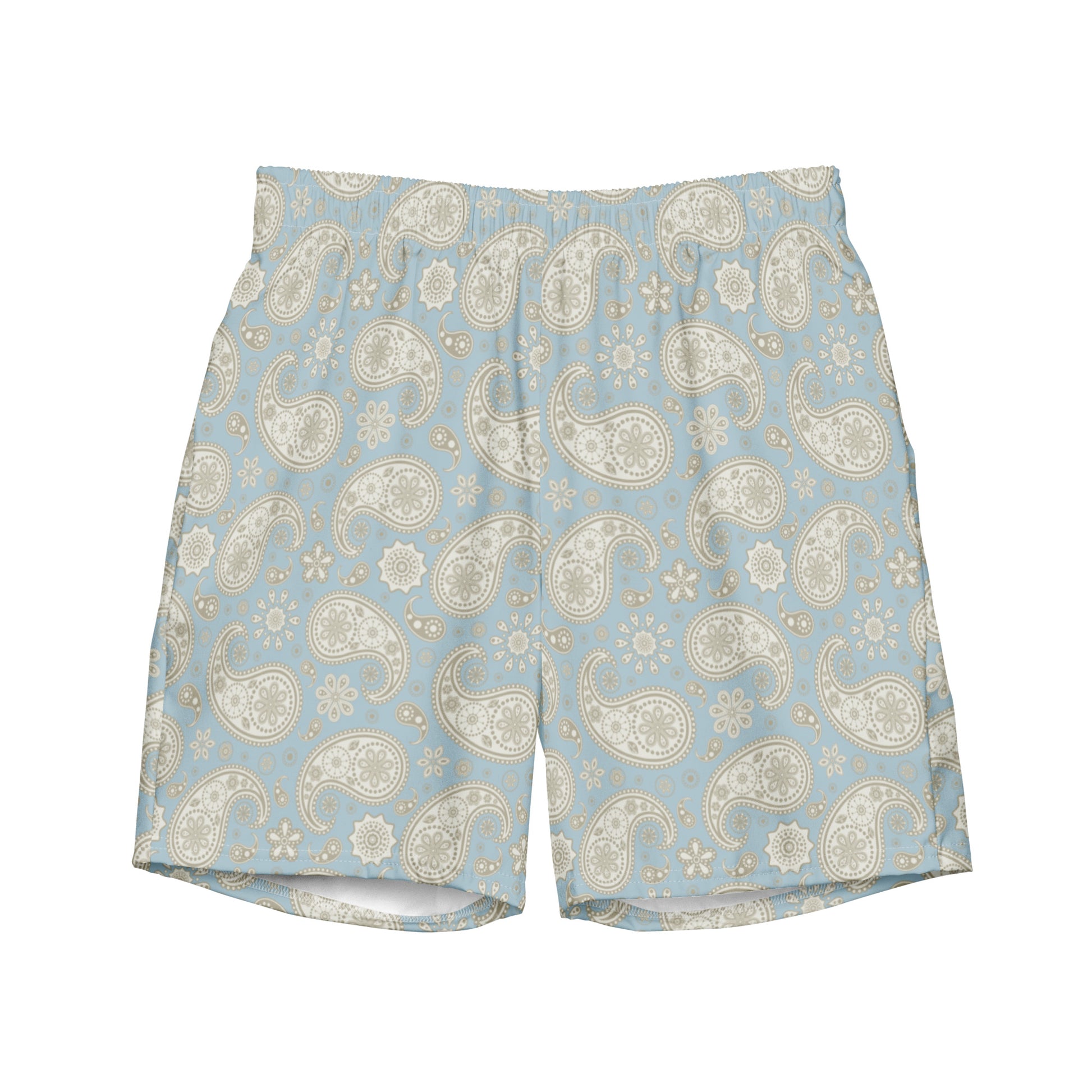 Men's Paisley Yacht Club swim trunks | Brinks Island - Tropical Seas Clothing 