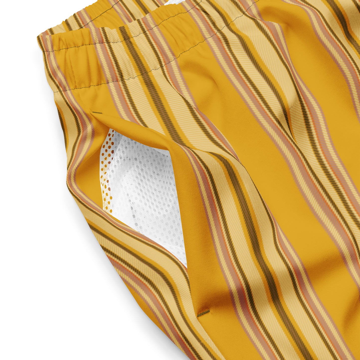 Men's Golden Sands Retreat swim trunks - Sustainable Swimwear from Tropical Seas Clothing 