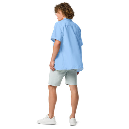 Island Sky Blue button shirt - Tropical Seas Clothing 