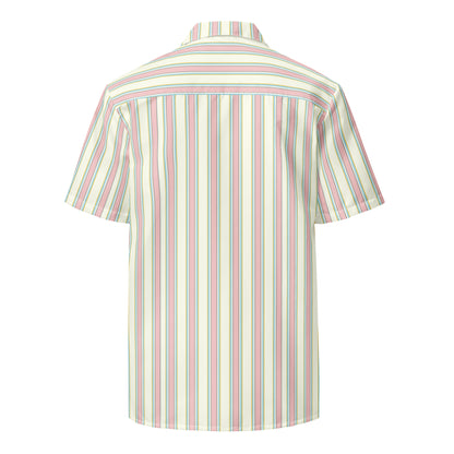 Old Money Beach Club Luxury Performance button shirt - Tropical Seas Clothing 