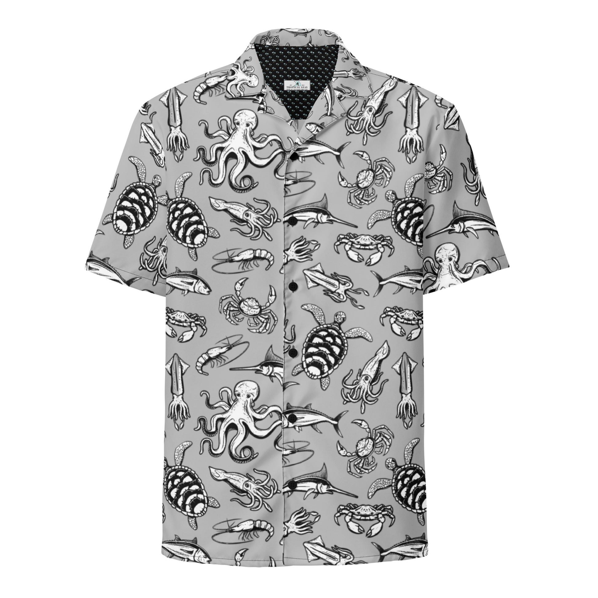 Night Dive button shirt - Tropical Seas Clothing 