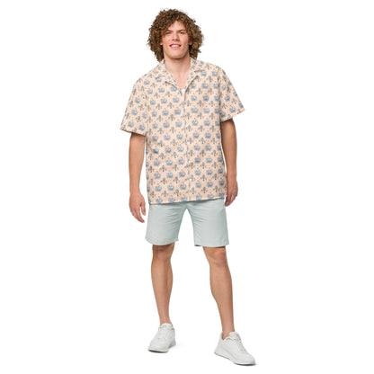 Triple Tangerine button shirt - Tropical Seas Clothing 