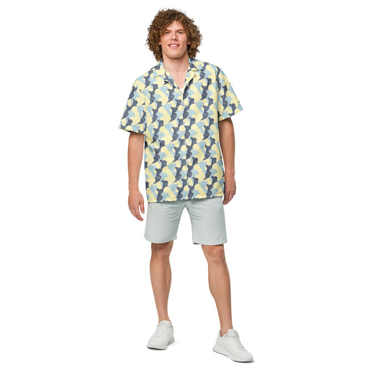 Tropical Swirl button shirt - Tropical Seas Clothing 