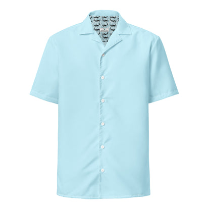 Bahama Water Blue button shirt - Tropical Seas Clothing 