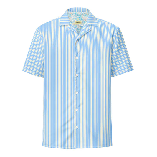 Classic Old Money Retreat Performance Button Down Shirt - Brinks Island Collection