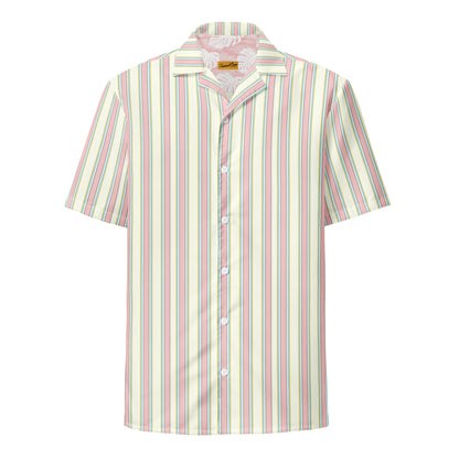 Old Money Beach Club Luxury Performance button shirt - Tropical Seas Clothing 