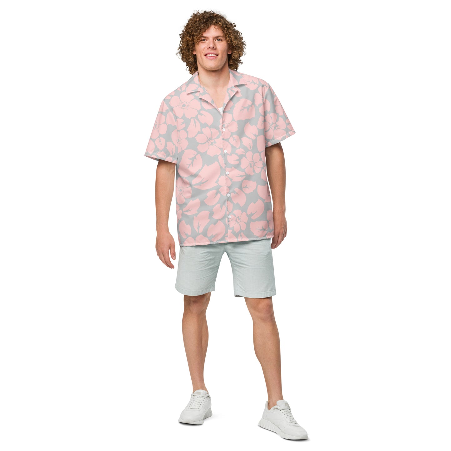 Magma Floral button down Hawaiian shirt - Sustainable Casual Beach Shirts from Tropical Seas Clothing 