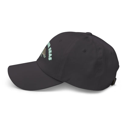 Save Our Seas Sea turtle Dad hat: Pulls 4 pounds of ocean plastic!