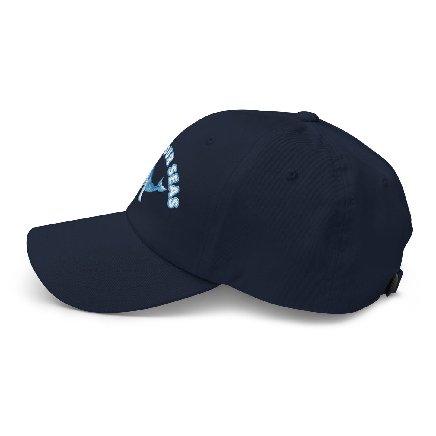 Save Our Seas Whale Dad hat: Pulls 4 pounds of ocean plastic!