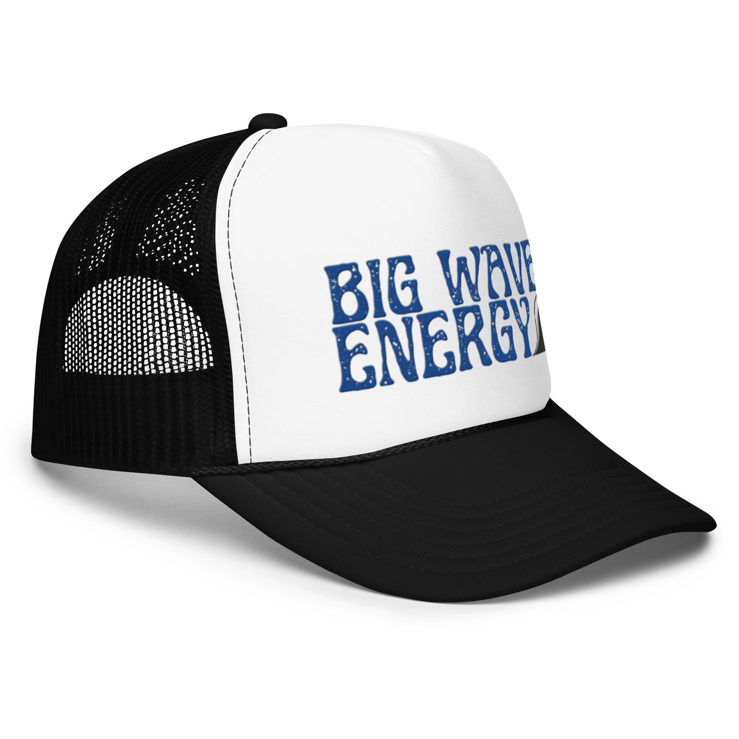 Big Wave Energy Foam Trucker Hat - Tropical Seas Clothing 