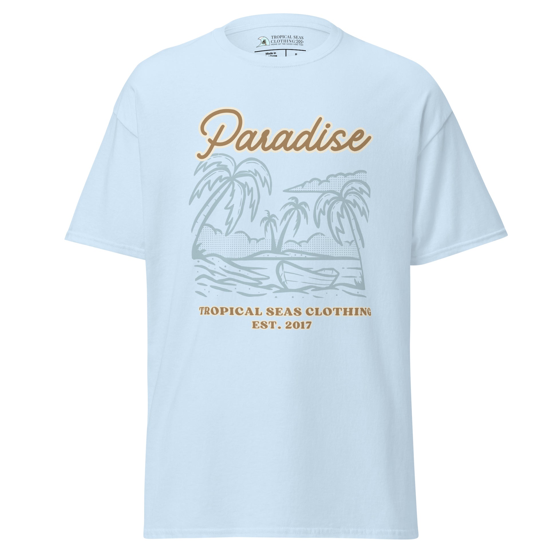 Island Paradise Classic Tee - Tropical Seas Clothing 