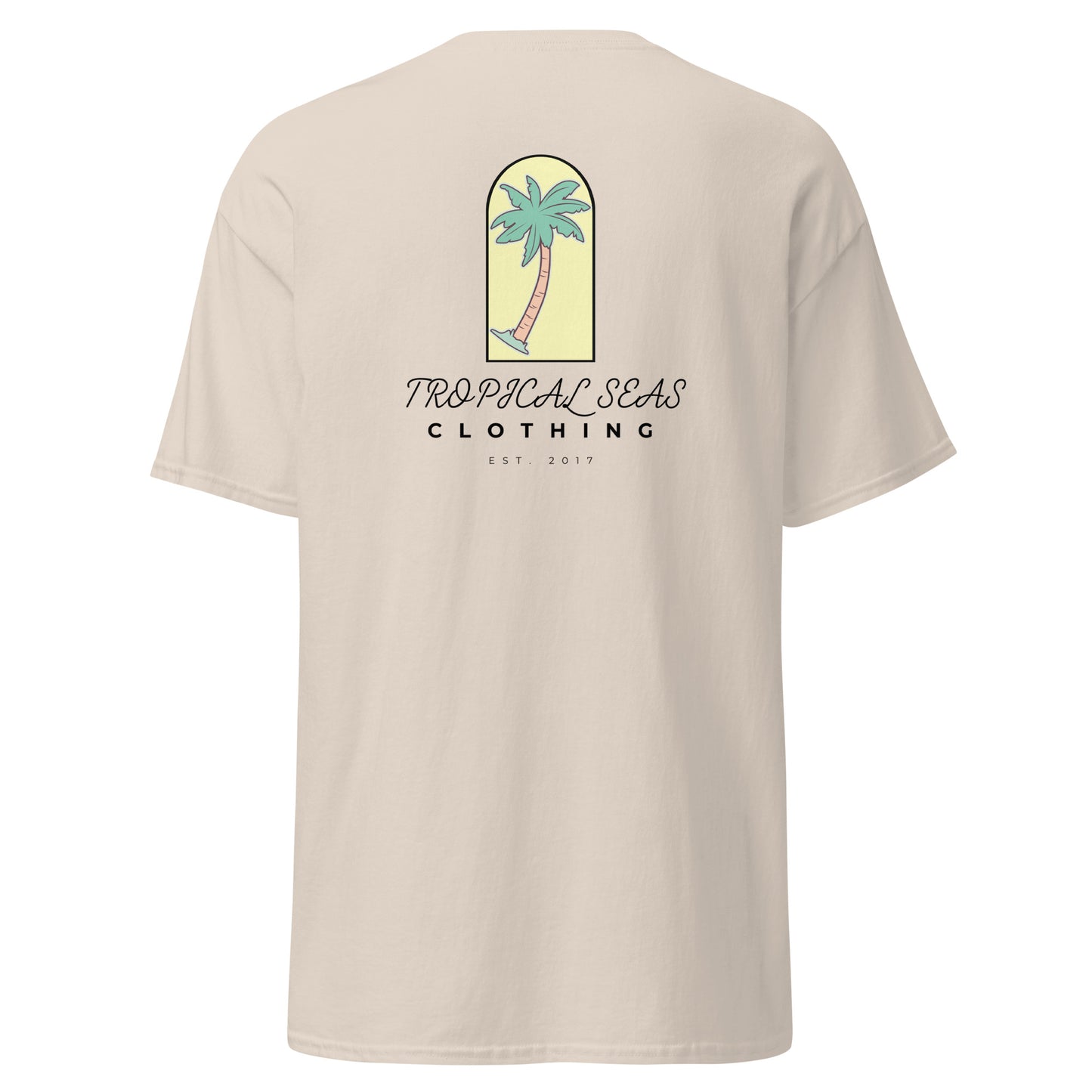 Men's Solo Palm Tree classic tee - Tropical Seas Clothing 